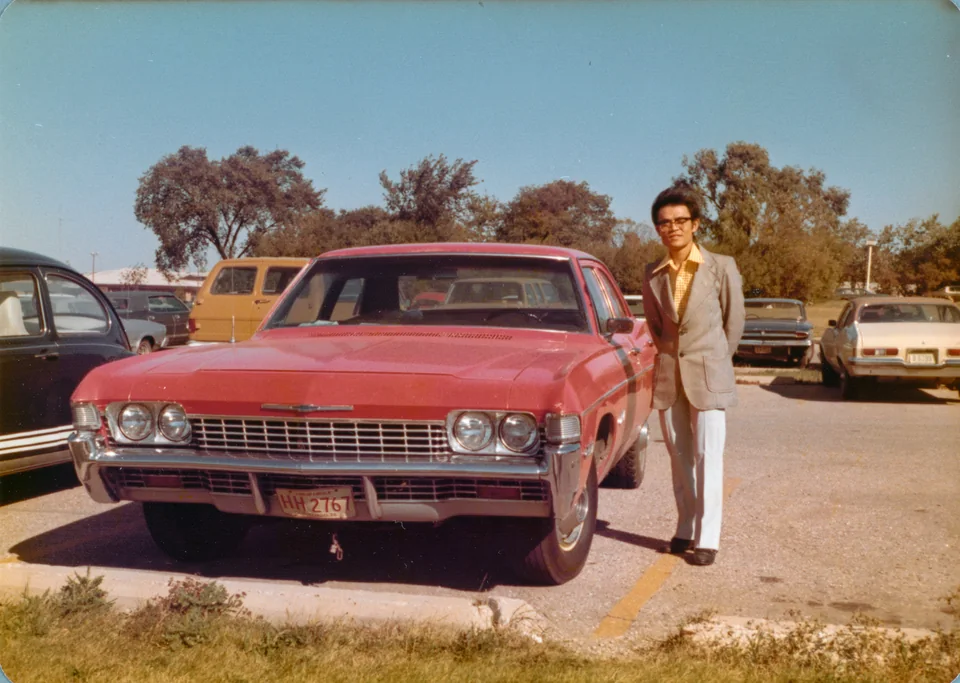 Chicago, 1973–1975. “Someone gave Dad a car,” Esther recalls.